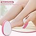 yomanta Foot File,Nano Glass Foot File Callus Remover for Feet,Foot Scrubber Dead Skin Remover,Gentle Exfoliation for Your Foot Massage in Shower- Light Pink