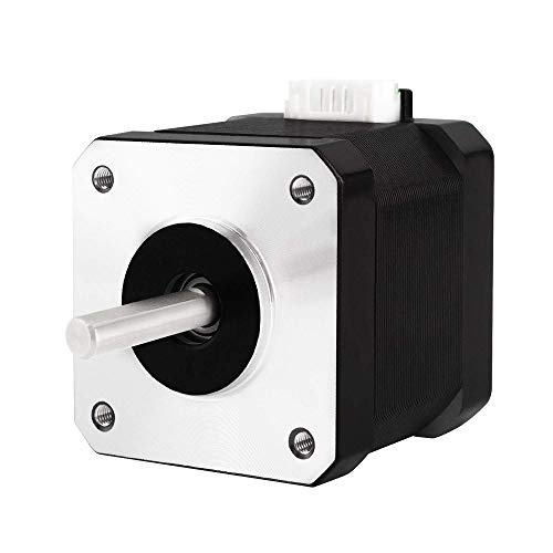 Nema 17 Stepper Motor Bipolar 2A 59Ncm (84Oz.in) 48Mm Body 4 Leads W/1M Cable And 3D Printer Connector #TOP2