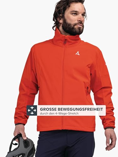 Schöffel Herren Ins Jacket Style Salza MNS, funktionale Fahrrad Regenjacke mit 4-Wege-Stretch… – Ansicht 1