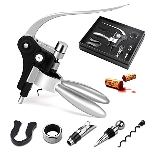 Owoda Sacacorchos y Abridor de Sommelier Profesional,Juego de sacacorchos,Aleación de Zinc Sacacorchos de Camareros,Sacacorchos Vino es la Primera opción de Sommeliers en Todo el Mundo