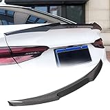 MCARCAR KIT Carbon Fiber Rear Trunk Spoiler Fits for Audi A5 B9 Base/SLINE S5 Sportback 4Door 2017-2020 Rear Boot Lid Highkick Tail Wing lip Factory Outlet