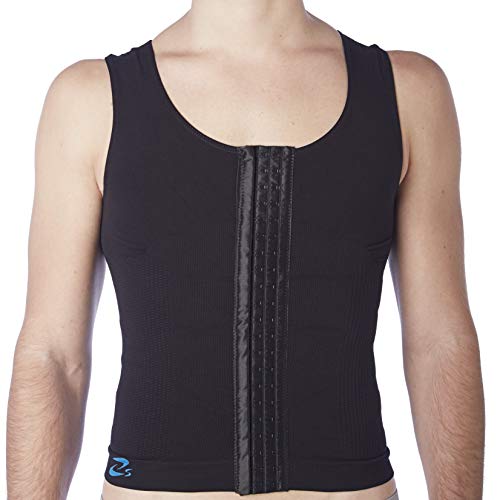 Corset débardeur noir XXL avec crochets pour baleines cassées