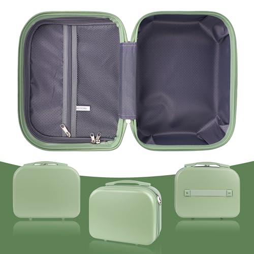 Portable Makeup Case 14inch Cosmetic Case Travel Toiletry Hand Luggage Carrying Case4