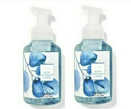 White Barn Sun Drenched Linen Gentle Foaming Hand Soap 2 pk