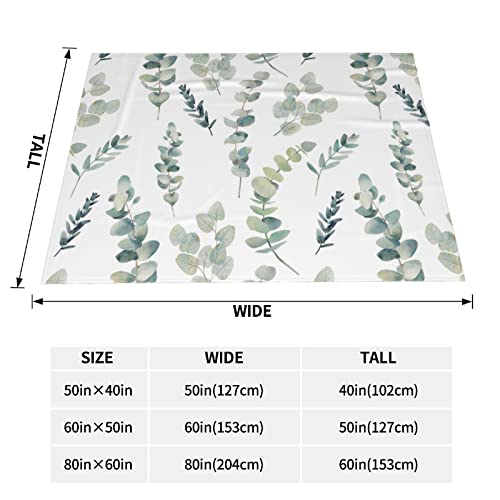Couverture double couche douce eucalyptus contre le froid du canapé - 5