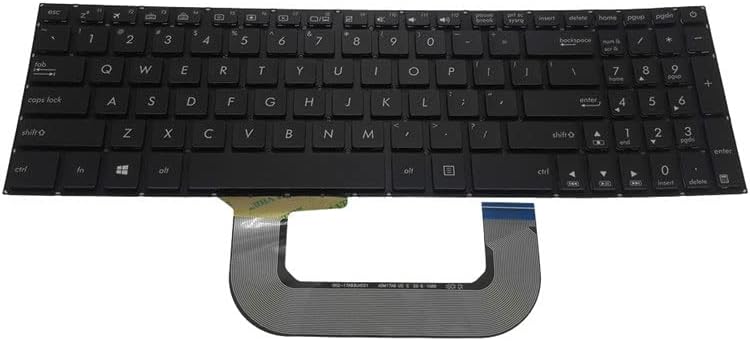 New US Black English Laptop Keyboard (Without palmrest) for ASUS VivoBook 17 X705 X705FD X705FN X705MA X705MB X705NA N705 N705FD N705UD N705UF N705UN N705UQ