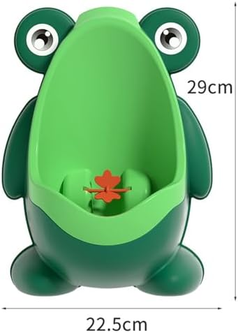 Cute Frog Baby Potty Training Urinal for Toddlers and Funny Swirling Target Toilet with Suction Cup, Cartoon Urinal Trainer with Funny Target Point — 사진 4