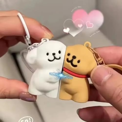 Image of GEOCARTER Teddy Bear Keyring | Cute Keychain for Bags & Keys