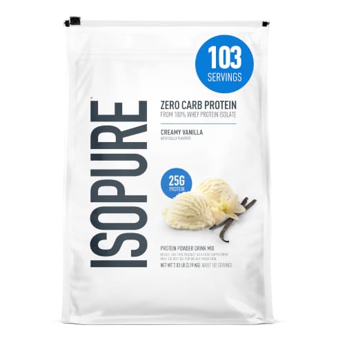 Isopure Zero Carb Creamy Vanilla 7.5 LB