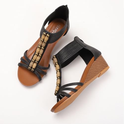 Chaussures vintage à talons compensés pour sublimer vos pas cet été