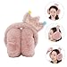 Baluue Winter Ear Warmer Earmuffs with Adorable Crown Design Thick Faux Rabbit Fur for Outdoor Cold Weather Soft and Comfortable Ear Protectors for Boys Fashionable Winter Random Color