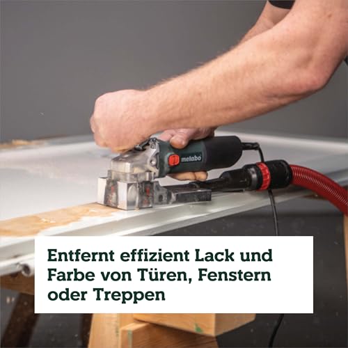Metabo LF 850 S Lackfräse zum Entfernen von Farben und Lacken - Nennleistung: 850 W - 4 m Kabel, europäischer Stecker