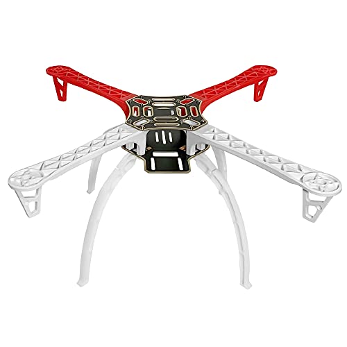 HAWK’S WORK F450 Drohnen-Rahmen, 450 mm Radstand Quadcopter Rahmen Kit DIY 4-Achsen UAV (Schweißen) Cover