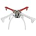 HAWKâ€™S WORK F450 Drone Frame, 450 mm Quadcopter Frame Kits with Stands DIY Drone Kits to Bulit (Original version)