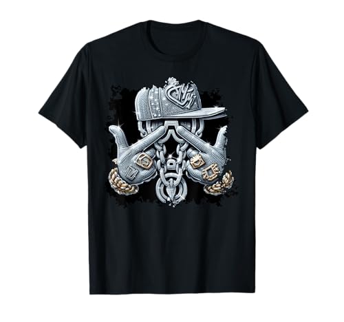 Hip Hop Gangster Bling Rapper T-Shirt