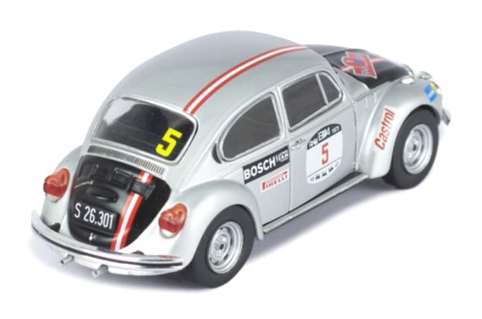 非売品 1/43 フォルクスワーゲン ザ・ビートル ミニカー ビートル 1303S ブルー ビートル 明る タイプ 白箱