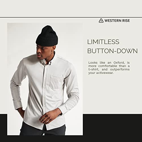 Western Rise Limitless Merino Wool Men's High Performance Button-Down Shirt2