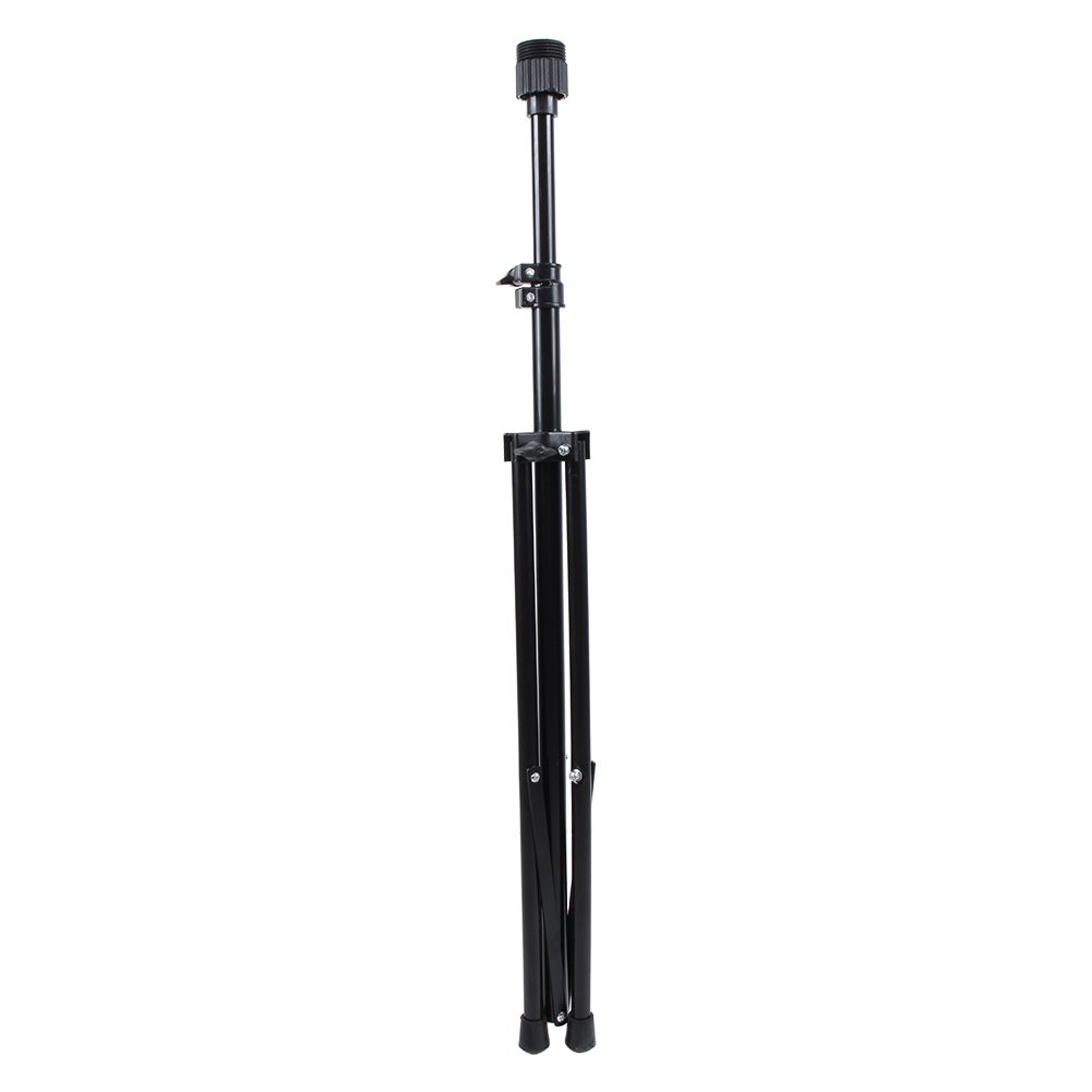 Soporte de trípode ajustable para peluca, trípode de peluquería, soporte de peluca, modelo maniquí, soporte de abrazadera, perfecto para estudiantes, peluquerías y salones