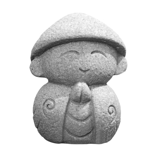 Toddmomy Petite Figurine de Bouddha Japonais : Figurine Jizo Article de décoration pour Aquariums...