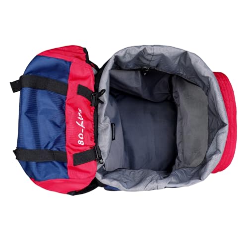 Image of 80L Travel Backpack for Outdoor Sport Camp Hiking Trekking Bag Camping Rucksack