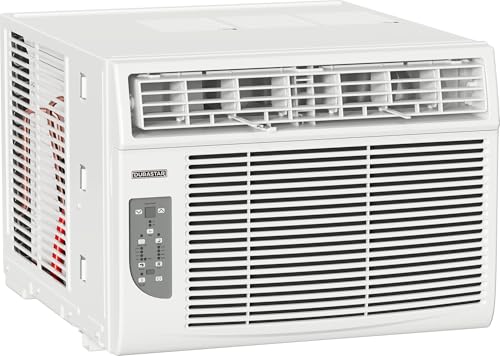 Durastar DRWHC081XNA1 8,000 BTU 115V Window Air Conditioner with 3500 BTU Supplemental Heating and Remote Control - White by Durastar - Used condition - Image 7