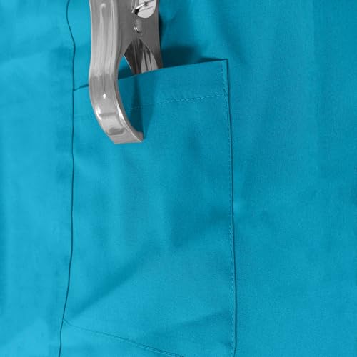 Image of Women's Medica Scrub Pants Pull On Workwear Cargo Pocket Elastic Waist Hospital Uniform Trousers