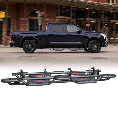 Barras de estribo laterales para Toyota Tundra Crewmax 2022-2025 miniatura 1
