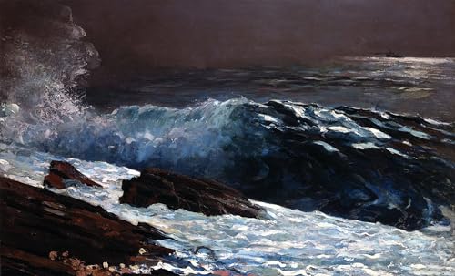 Tableaux peinture sur toile décoration chambre Winslow Homer 60x90cm