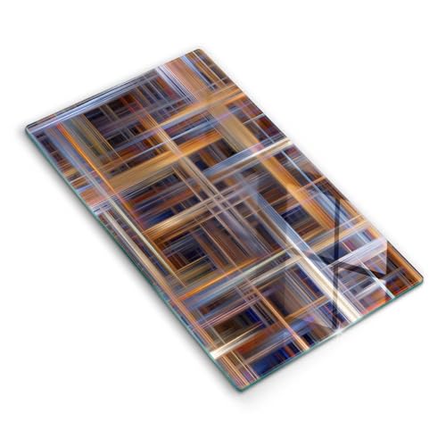 Planche à découper en verre Wallfluent 30x52cm pour protéger le plan de travail de la cuisson - 2