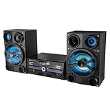 Supersonic IQ-9000BT Hi-Fi Multimedia Audio System with Bluetooth and Auxiliary/USB/Microphone Inputs