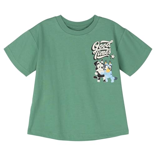 Image of Bluey T-Shirt and Mesh Shorts Outfit Set Infant to Big Kid Sizes (12 Months - 10-12)