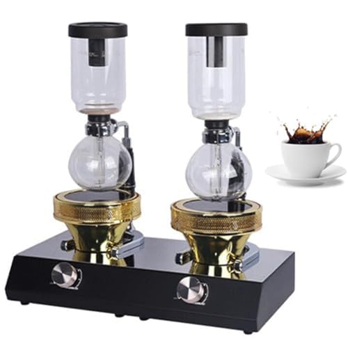 Qumkpo �T�C�t�H���R�[�q�[�q�[�^�[ �X�e�����X�X�`�[���{�ϔM�K���X�� 110V ���i�K�M�ʒ��߃m�u �É��E�ȃG�l�݌v �ƒ�p�E�I�t�B�X�p �R�[�q�[���D�ƁE�o���X�^���� ���z���R�[�q�[���[�J�[��p�q�[�^�[(Double head)