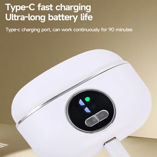 Juego de cuidado de uñas eléctrico con carga USB y cabezal de pulido suave 5
