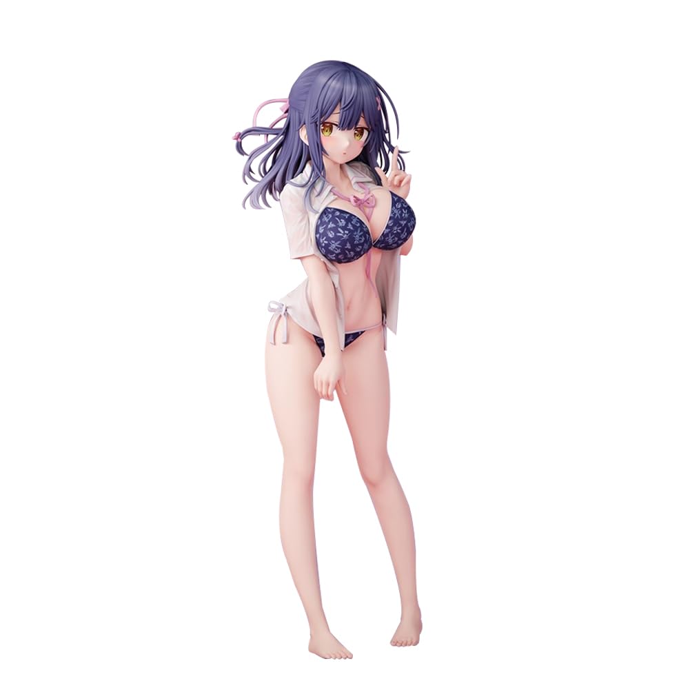 Tongyundacheng Yuno Nanami Action Figure, 21cm Anime Illustration Collectible Statue, Swimsuit Girl Figure Model, Anime Decor for Room