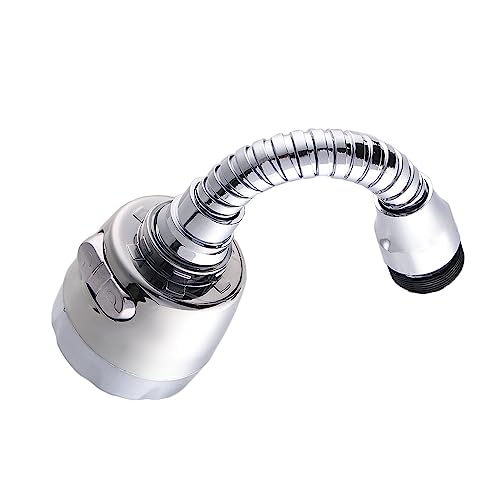 Vctitil Stainless Steel Faucet Extender Sprayer Nozzle 2 Modes 360 Degree Rotatable Flexible Water-Saving Splash Proof Spray