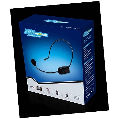 VICASKY 2Pcs Amplificador De Voz Microfone Sem Fio Microfone Sem Fio Para Falar Microfones Sem Fio A