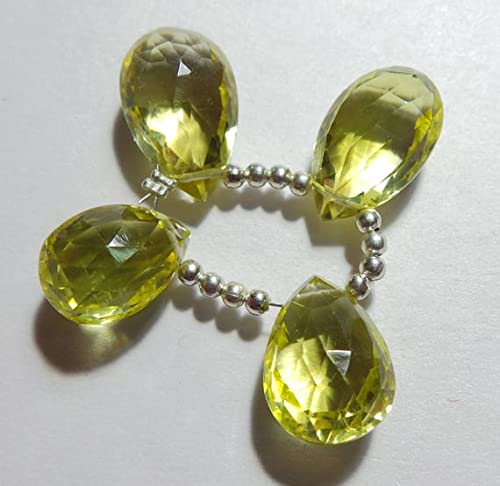 Quartz citron vert perles de poire pour illuminer vos tenues d'été au quotidien