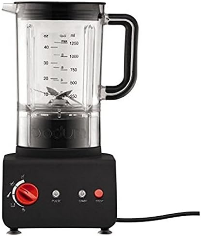Bodum Bistro Elektrischer Standmixer (Rutschfeste Füße, 5 Mixprogramme,  1,25 Liters) Schwarz : Amazon.de: Küche, Haushalt & Wohnen