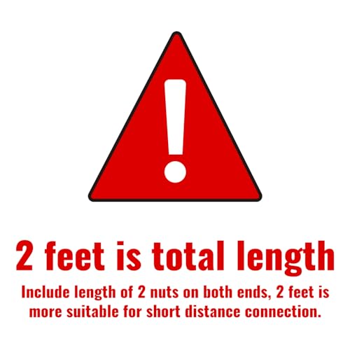 Image of SUNGATOR 2 FT Refrigerator Water Line, 1 /4 inch Comp x 1 /4 inch Comp Ice Maker Hose