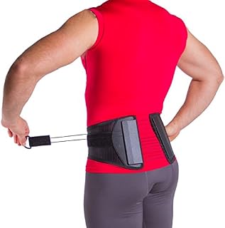 Spine Sport Back Brace - Best Active Lumbar Support for Athletic Use, Exercise