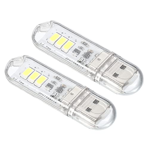 PATIKIL 6000-6500K Mini USB LED Light