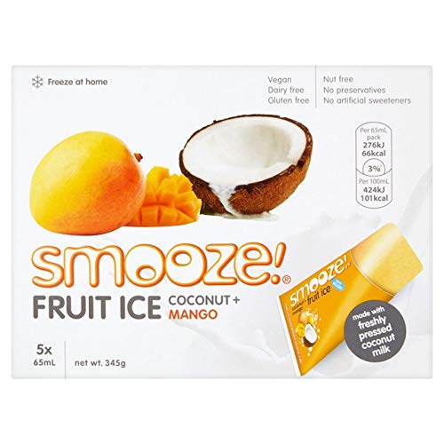 SMOOZE | Mango & Coconut Fruit Ice | 4 x 5 x65ml (UK)