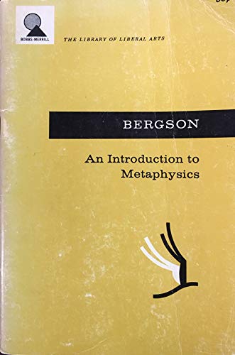 An Introduction to Metaphysics B000N58DVA Book Cover