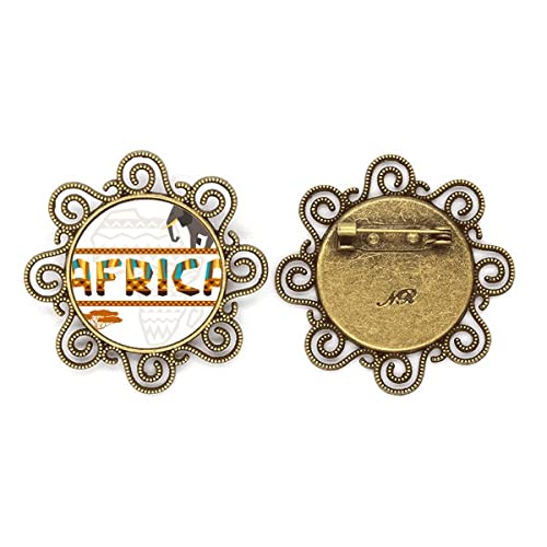 Broche éléphant et savane africaine filles - Cadeau anniversaire parfait