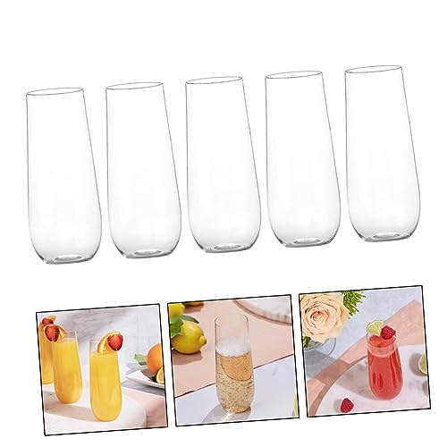 Luxshiny 10 Peças Copo De Champanhe Espresso Café Copo De Plástico Copos De Uísque Tigela Coquetel F