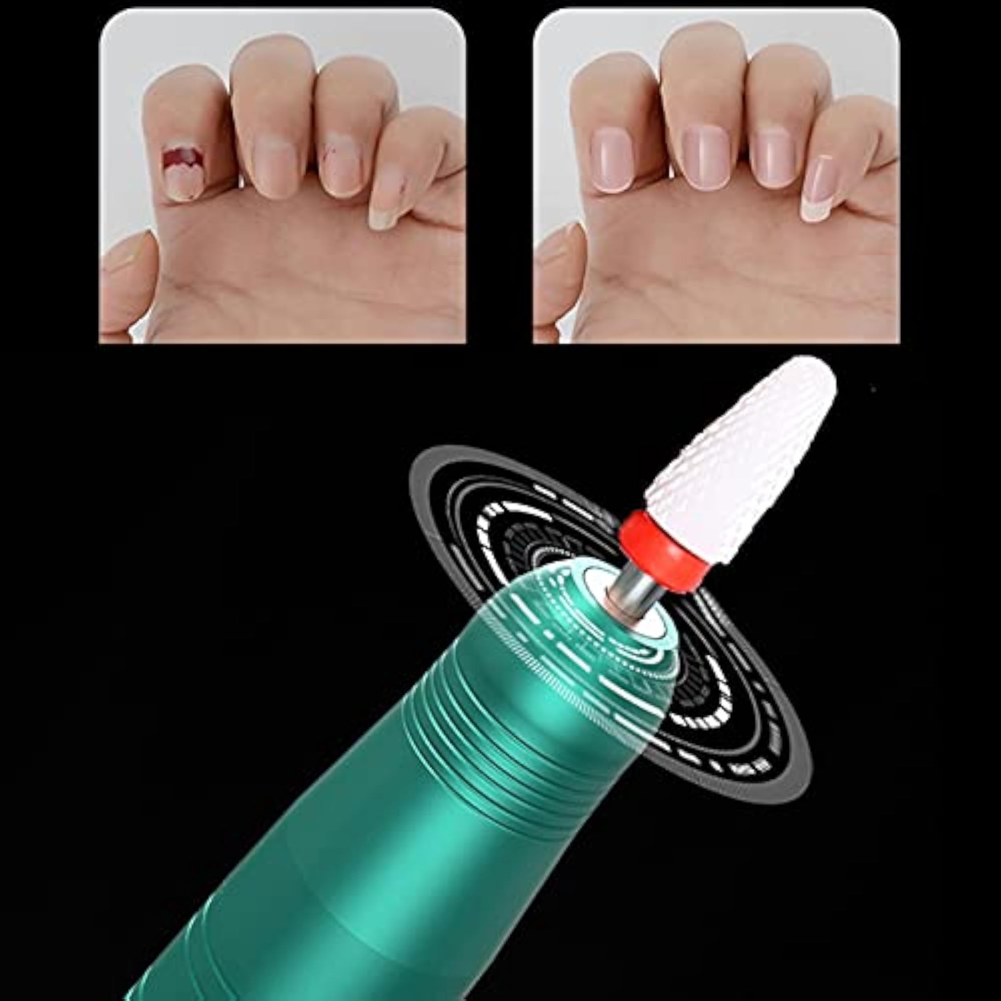 Adjustable Fingernail Pedicure Acrylic Nail Drill Machine