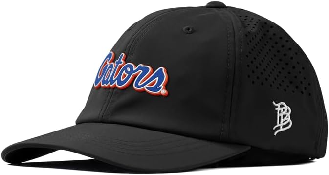 Branded Bills Officially Licensed x Florida Gators Performance Dad Hat Collection Gator Script