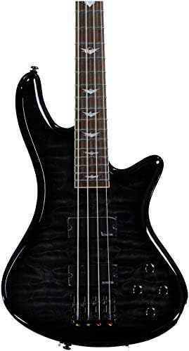 Schecter Stiletto Extreme-4 Bass Guitar (4 String, See-Thru Black)