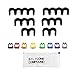 A-Team Performance - Silicone Spark Plug Wires Set LT1 LT4 Optispark - Compatible with GM Chevy Chevrolet Pontiac Z28 Camaro Corvette Firebird Impala Caprice 1992-1997 5.7L 4.3L - Red 8mm