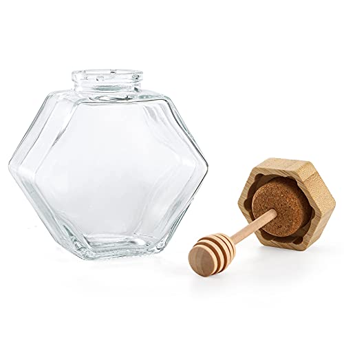 Deayou DE-HONEYJARS-7OZ-4PC 4 Pack 7 Oz Honey Pot thumb #3